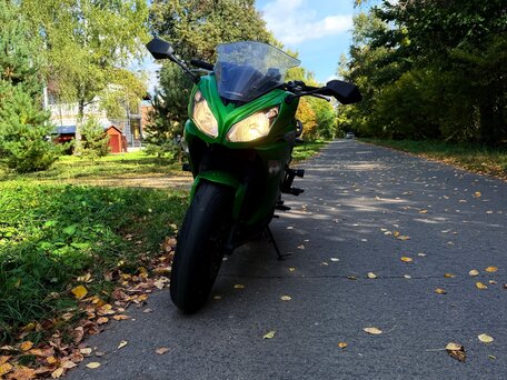 2015 Kawasaki Ninja 650, зелёный, 575000 рублей, вид 2