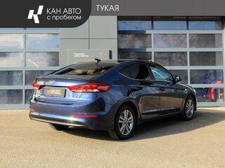 2017 Hyundai Elantra VI (AD), синий, 1449000 рублей, вид 3