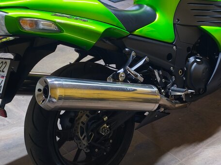 2010 Kawasaki ZX-14R, зелёный, 895000 рублей, вид 3