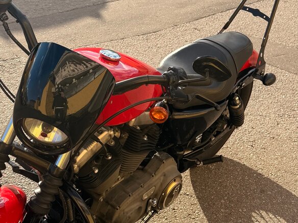 2007 Harley-Davidson Sportster 1200, красный, 650000 рублей - вид 6