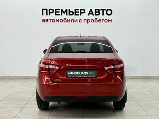 2018 Lada (ВАЗ) Vesta I, красный, 785000 рублей, вид 5