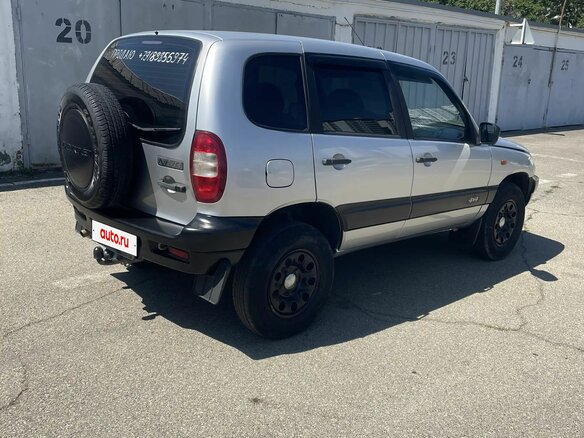 2004 Chevrolet Niva I, серебристый, 500000 рублей - вид 5