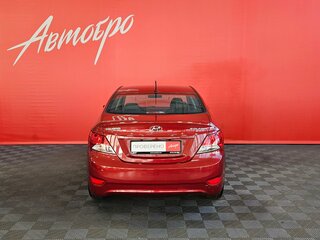 2013 Hyundai Solaris I, красный, 685000 рублей, вид 4