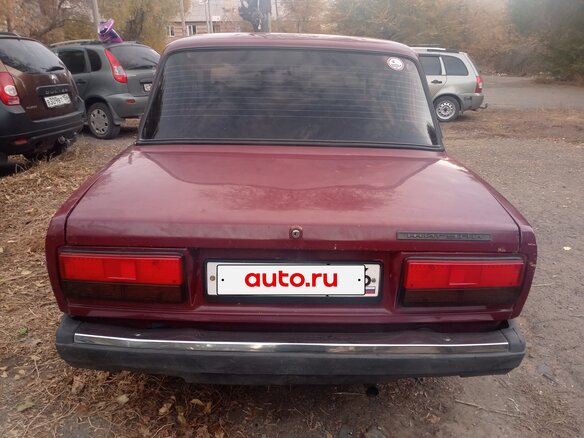 2001 Lada (ВАЗ) 2107, пурпурный - вид 1