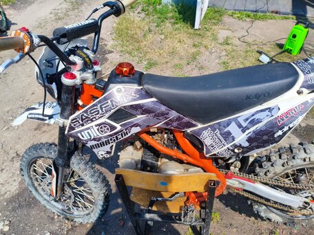 2024 Kayo Basic TT125, чёрный, 48000 рублей, вид 4
