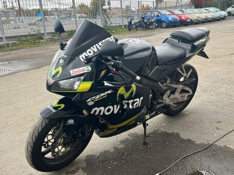 2005 Honda CBR 600RR, чёрный, 430000 рублей, вид 3