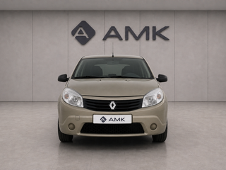 2012 Renault Sandero I, бежевый, 470000 рублей, вид 3