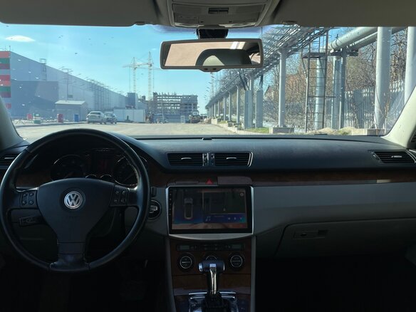 2006 Volkswagen Passat B6, голубой - вид 4