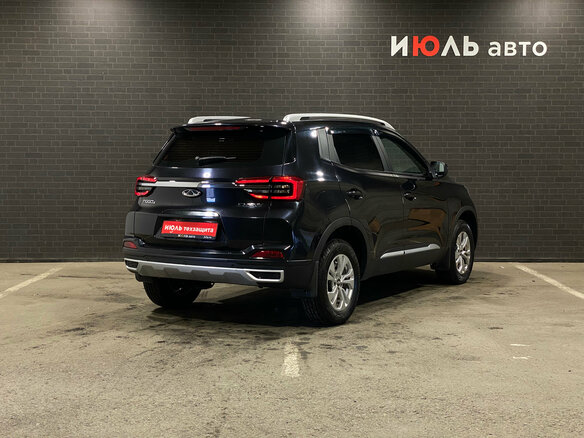 2021 Chery Tiggo 4 I Рестайлинг, чёрный - вид 4