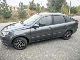 2022 Lada (ВАЗ) Granta I Рестайлинг, серый, 770000 рублей, вид 3