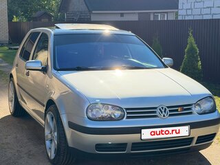 2001 Volkswagen Golf IV, серебристый, 580000 рублей, вид 2