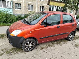 2007 Chevrolet Spark II, оранжевый, 290000 рублей, вид 3