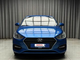 2017 Hyundai Solaris II, синий, 1349000 рублей, вид 2