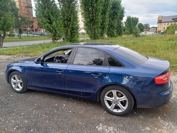2013 Audi A4 IV (B8) Рестайлинг, синий, 1050000 рублей - вид 7