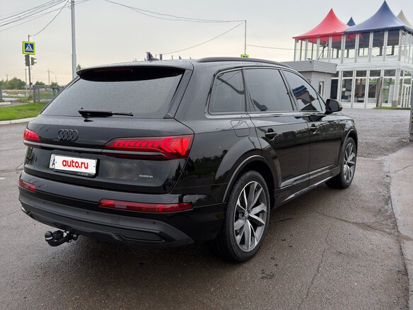 2020 Audi Q7 45 TDI II (4M) Рестайлинг, чёрный, 6490000 рублей - вид 12