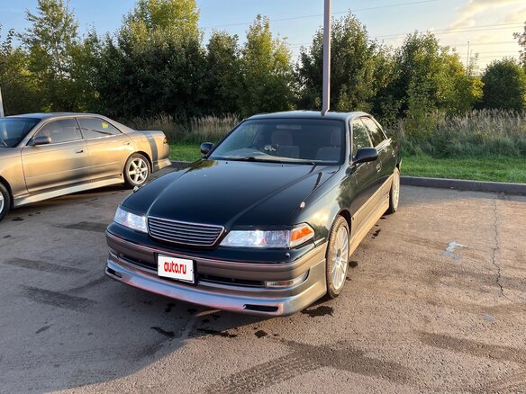 1998 Toyota Mark II VIII (X100), зелёный, 600000 рублей