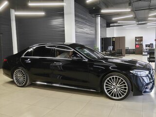 2022 Mercedes-Benz S-Класс 400 d 4MATIC VII (W223), чёрный, 11650000 рублей, вид 3