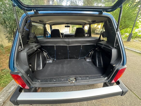 2009 Lada (ВАЗ) 2121 (4x4) I Рестайлинг, синий, 380000 рублей - вид 8