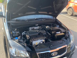 2011 Kia Rio II Рестайлинг, чёрный, 505000 рублей, вид 4