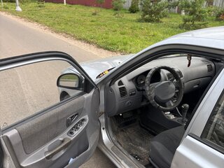 2007 Hyundai Accent ТагАЗ II, серебристый, 275000 рублей, вид 5