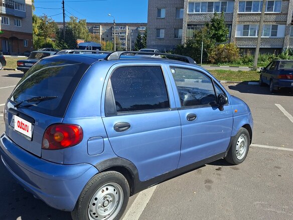 2008 Daewoo Matiz I Рестайлинг, синий, 160000 рублей - вид 5