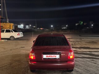 2007 Hyundai Accent ТагАЗ II, красный, 290000 рублей, вид 5