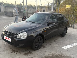 2010 Lada (ВАЗ) Priora I, чёрный, 260000 рублей, вид 2