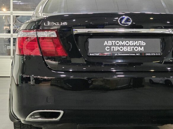 2008 Lexus LS 600h L IV, чёрный - вид 10