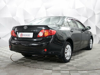 2008 Toyota Corolla AMT X (E140, E150), чёрный, 682000 рублей, вид 5