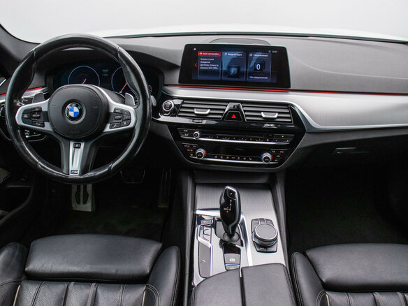 2019 BMW 5 серии 530i xDrive VII (G30/G31/G38), белый - вид 12