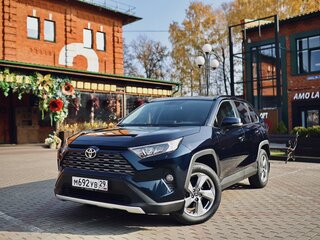2019 Toyota RAV4 V (XA50), синий, 2700000 рублей, вид 1