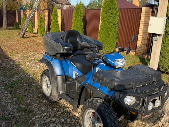 2014 Polaris Sportsman 550, синий, 625000 рублей - вид 12