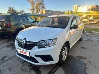 2018 Renault Logan II Рестайлинг, белый, 520000 рублей, вид 3