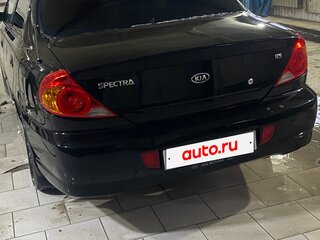 2006 Kia Spectra I Рестайлинг 2, чёрный, 265000 рублей, вид 5