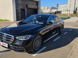 2022 Mercedes-Benz S-Класс 400 d Long 4MATIC VII (W223), чёрный, 12500000 рублей, вид 1