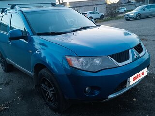 2007 Mitsubishi Outlander II, синий, 600000 рублей, вид 2