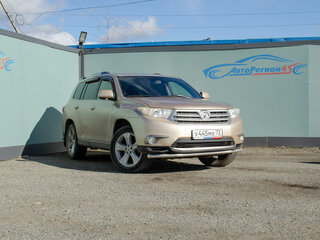 2012 Toyota Highlander II (XU40) Рестайлинг, бежевый, 1999000 рублей, вид 5
