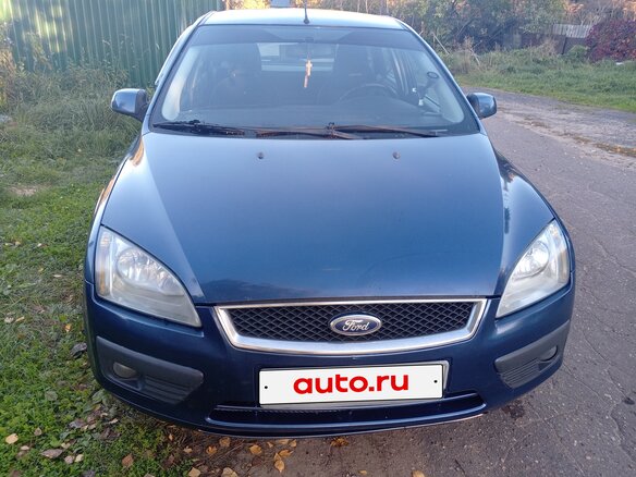 2007 Ford Focus II, синий, 365000 рублей - вид 1