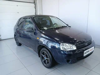 2007 Lada (ВАЗ) Kalina I, чёрный, 110000 рублей, вид 3