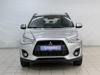 2014 Mitsubishi ASX I Рестайлинг, серебристый, 1299000 рублей, вид 3