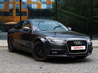 2013 Audi A4 IV (B8) Рестайлинг, чёрный, 1320000 рублей, вид 3