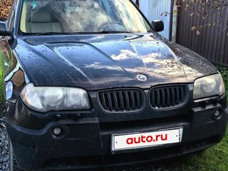 2004 BMW X3 25i I (E83), чёрный, 1200000 рублей, вид 2