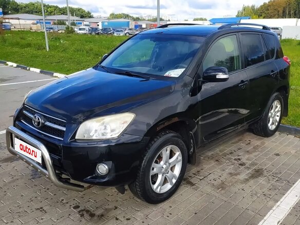 2009 Toyota RAV4 III (XA30), чёрный