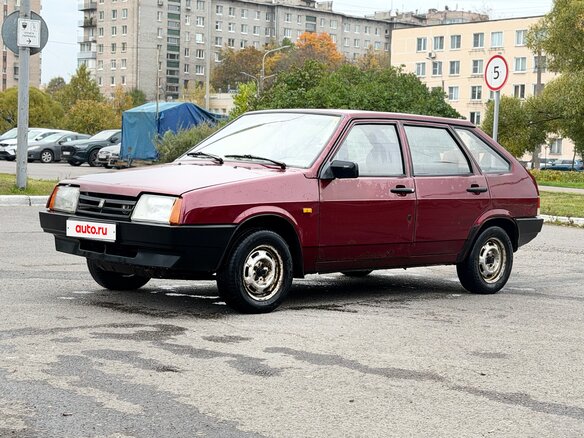 2004 Lada (ВАЗ) 21093i, красный, 350000 рублей