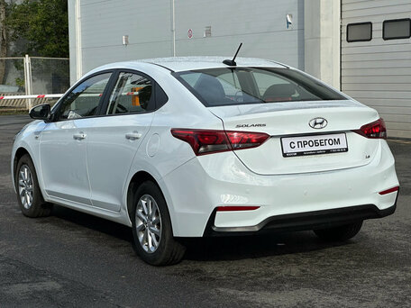 2020 Hyundai Solaris II, белый, 1190000 рублей, вид 4