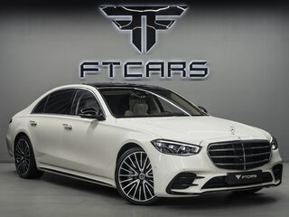 2021 Mercedes-Benz S-Класс 450 4MATIC VII (W223), белый, 12444000 рублей, вид 1