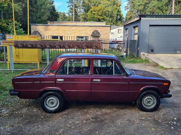 2002 Lada (ВАЗ) 2106 4-speed, красный, 195000 рублей - вид 8