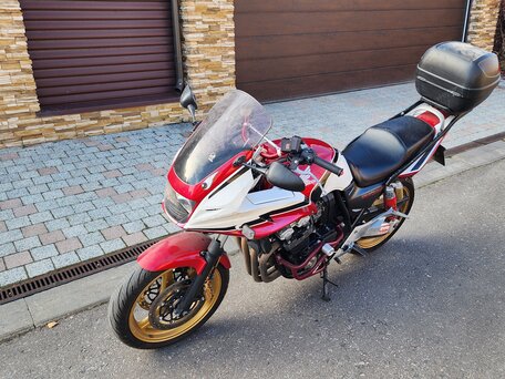2006 Honda CB 400 Super Four, красный, 290000 рублей, вид 3