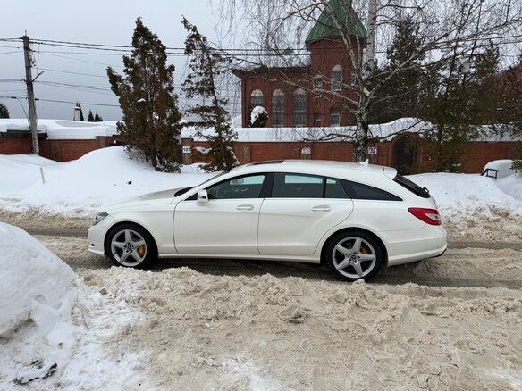 2013 Mercedes-Benz CLS 350 CDI II (C218), белый, 2300000 рублей - вид 9