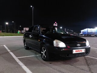 2008 Lada (ВАЗ) Priora I, чёрный, 299000 рублей, вид 3